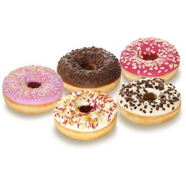 DOONYS- D134 MIXED BOX MINI DONUTS - Frozen