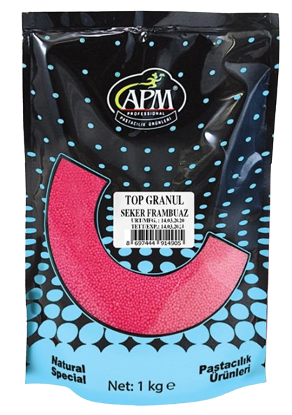 APM - TOP SUCRE GRANULÉ FRAMBOISE