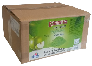 Korinitta Krep Kirigi 2,5 kg Yesil Elma