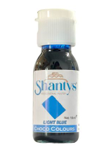 Shantys Yağ Bazlı Gıda Boyası Açık Mavi 18 Ml