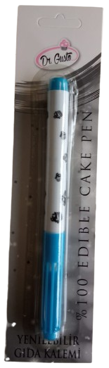 Gusto Edible Pen Blue (Mavi Kalem)