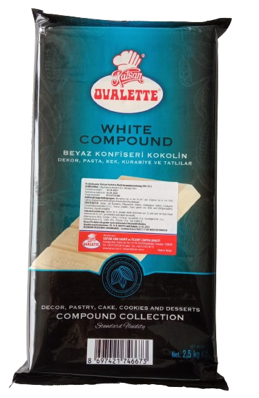 Ovalette - Beyaz konfiseri 2,5 Kg