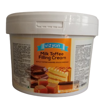 Vizyon Dolgu Kreması Toffee Karamelli
