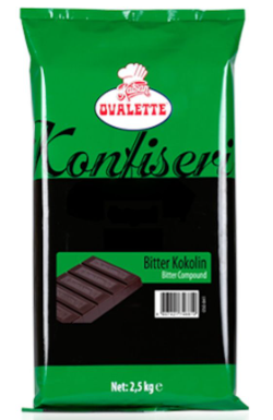 Ovalette - Bitter Konfiseri Ekstra 2,5 Kg