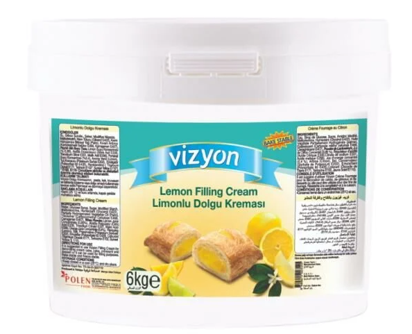 Vizyon - Limon dolgu Kreması