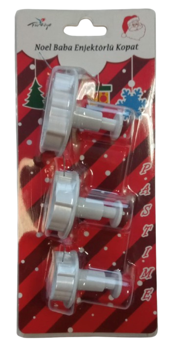 Basmalı Kopat 3 lü Set (Şeker Hamuru Kalıbı)