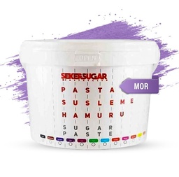 [Y101180] Şeker Sugar  - Şeker Hamuru Mor 2,5 Kg