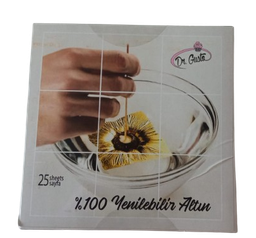 [Y101091] Dr. Gusto Yenilebilir Altın (25 Sayfa)