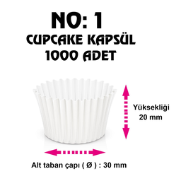 [Y100341] Milton - Pasta Kapülü Yağlı  1 Numara (1000 adet)