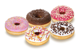 [Y100348] DOONYS-D5 DONUTS MIXED BOX 60X58GR