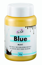 [Y100389] Dr. Gusto 25 gr Yağ Bazlı Toz Mavi Boya