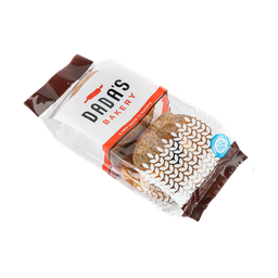 [Y100819] Dada's Bakery - Autentic Turkish Bagel With Poppy (Haşhaşlı Simit) 4 lü 400 gr