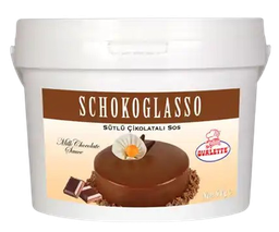 [Y100820] Ovalette - Schokoglasso Sütlü Çikolatalı Sos 6 kg