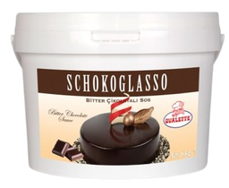 [Y100804] Ovalette - Schokoglasso Bitter Çikolatalı Sos 6 kg