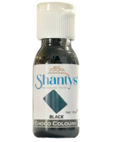 [Y100927] Shantys Yağ Bazlı Gıda Boyası Siyah 18 Ml