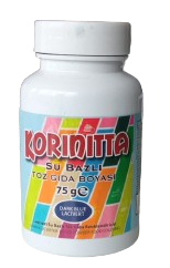 [Y100752] Korinitta Toz Gıda Boyası Su Bazlı Lacivert 75 Gr