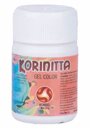 [Y100701] Korinitta Su Bazlı Jel Boya Bordo 90 Gr 