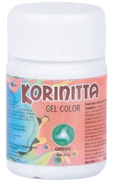 [Y100678] Korinitta Su Bazlı Jel Boya Yeşil 90 Gr 