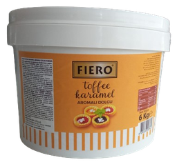 [Y100423] Fiero Toffee Karamel Dolgu Krema 6 Kg