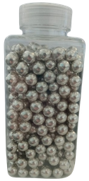 [Y100641] Gusto - Silver Draje 250 gr No:5 (Sprinkles Gümüş No:5)