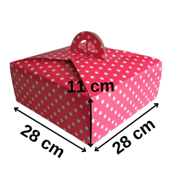 [Y100029] 28 x 28 x 11 cm Pasta Kutusu